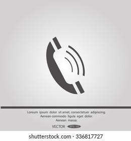 telephone mobile vector illustration