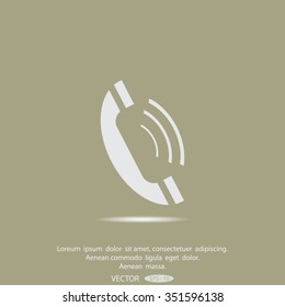 telephone mobile vector illustration