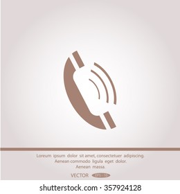 telephone mobile vector illustration