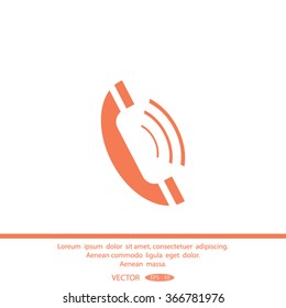 telephone mobile vector illustration