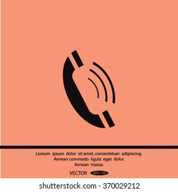 telephone mobile vector illustration