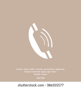 telephone mobile vector illustration