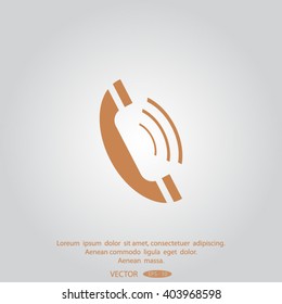 telephone mobile vector illustration