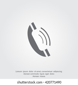 telephone mobile vector illustration