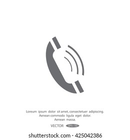 telephone mobile vector illustration