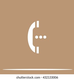 telephone mobile vector illustration