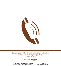 telephone mobile vector illustration