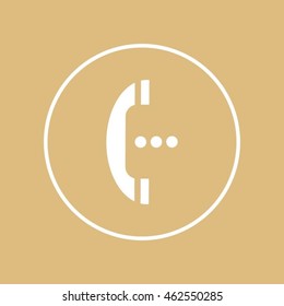 telephone mobile vector illustration