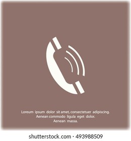 telephone mobile vector illustration