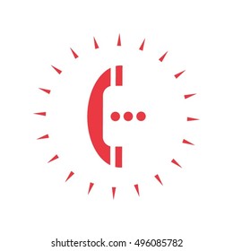 telephone mobile vector illustration