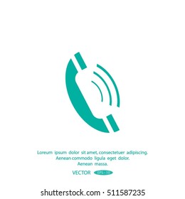 telephone mobile vector illustration