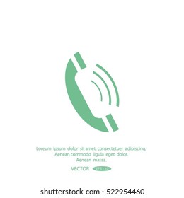 telephone mobile vector illustration