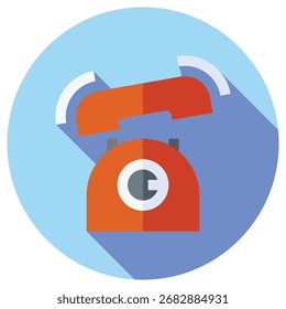 Telefon Modernes Vektorsymbol - Minimale Illustrationssymbolvorlage für Web Mobile App UI Design