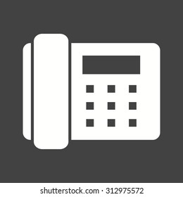 Telephone, office, dial icon vector image.Can also be used for home electronics and appliances. Suitable for mobile apps, web apps and print media.