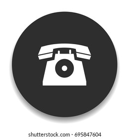telephone old icon