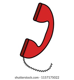 telephone old isolated icon