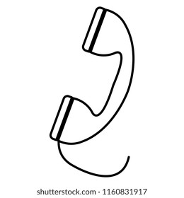 telephone old isolated icon