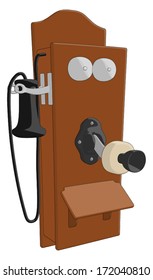 Telephone (Old) -  Vector Artwork