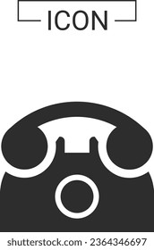 telephone and  Phone call icon vector illustration design