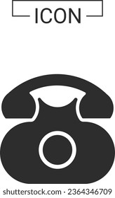  telephone and  Phone call icon vector illustration design
