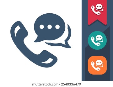 Telephone, Phone, Handset, Phone Call Icon. Professional, pixel perfect icon. EPS 10 format.