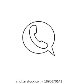 Telephone Phone Sms Vector Icon