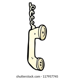 telephone receiver cartoon