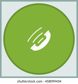 Telephone receiver icon.