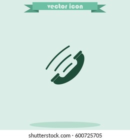 Telephone receiver icon.