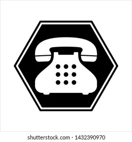 Telefonempfängersymbol Vektor Art Illustration
