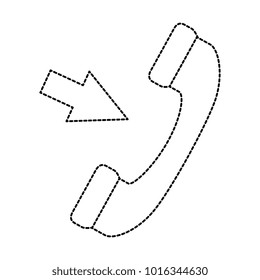 telephone service with arrows