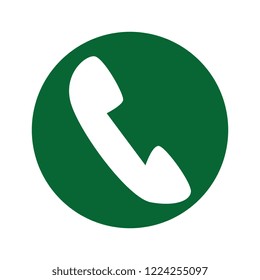 telephone service isolated icon