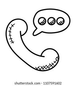 
Telephone service for offering help to support customer, helpline 
