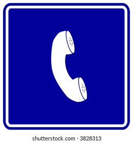 telephone sign