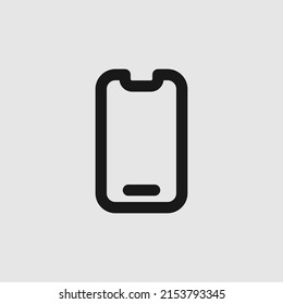 Logo de la ilustración del vector del icono del teléfono inteligente