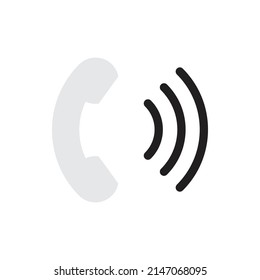 telephone speaking icon for website, presentation