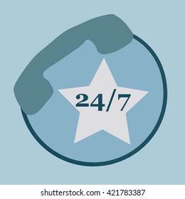 Telephone support ico, 24 hours Support Flat Ico, Customer Servic, Call Center