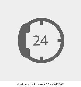 telephone support vector, stock vector illustration flat design style