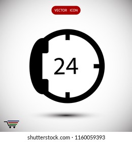 telephone support vector, stock vector illustration flat design style