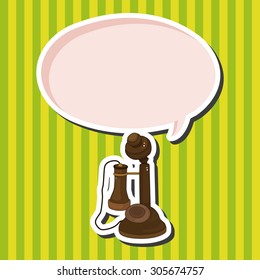 telephone theme elements 