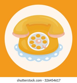 telephone theme elements 