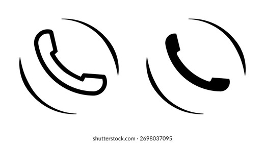  telephone tool icon vector design