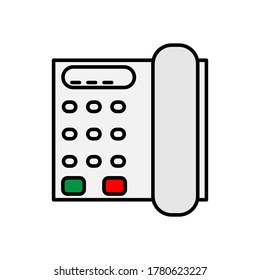 telephone vector design template illustration