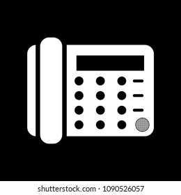 Telephone vector icon