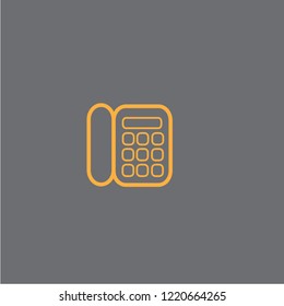 Telephone vector icon