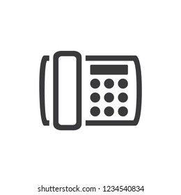 Telephone vector icon