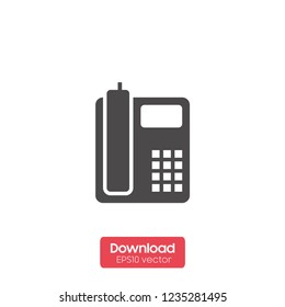 telephone vector icon