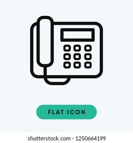 Telephone vector icon