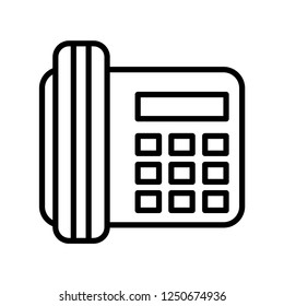Telephone vector icon