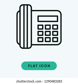 Telephone vector icon